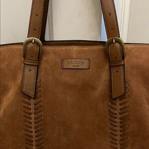 Lucky Brand Brown Leather Tote Bag